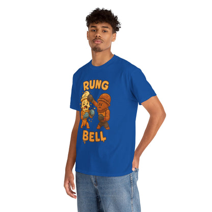 Rung Bell boxing donut tee | Funny food fight shirt