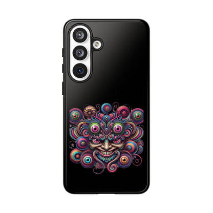 Psychedelic Smiling Eye Cluster Phone Case