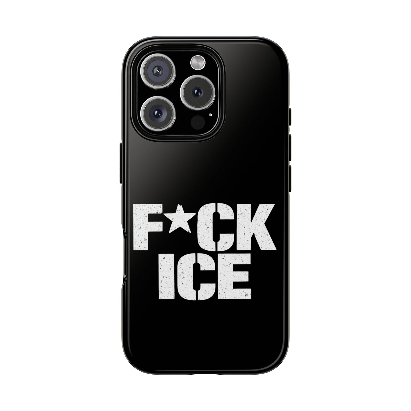 Phone Case — “F*CK ICE” Bold Protest Protective Cover