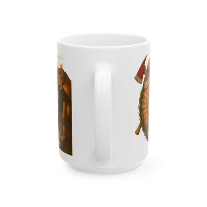 Not All Heroes Stand Tall – Firefighter PTSD Awareness Mug