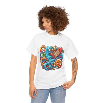"Psychedelic Creatures" Trippy Art T-Shirt