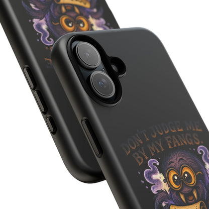 Phone Case — Fiery One-Eyed Demon with "I See Your Soul... And It's Disappointing"