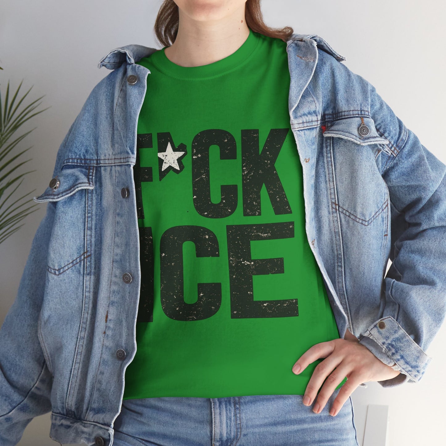 Graphic Tee — “F*CK ICE” Protest T‑Shirt
