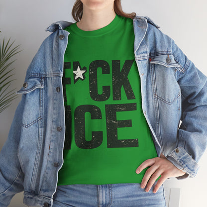 Graphic Tee — “F*CK ICE” Protest T‑Shirt