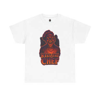 Kiss the Chef T-Shirt | Retro Neon Chef Illustration