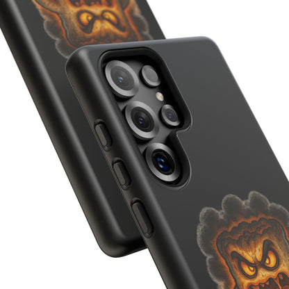 Phone Case — 'Try Me, I Dare You' Angry Lava Monster Graphic