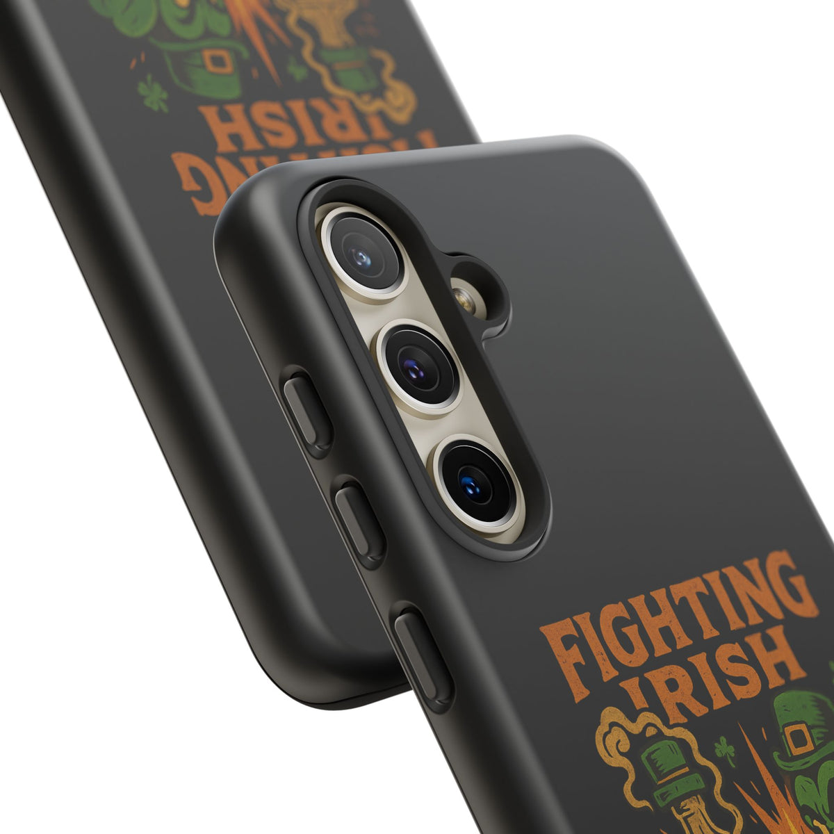 Phone Case — "Fighting Irish: Luck Ran Out, Fists Didn’t" St. Patrick’s Protective Cover