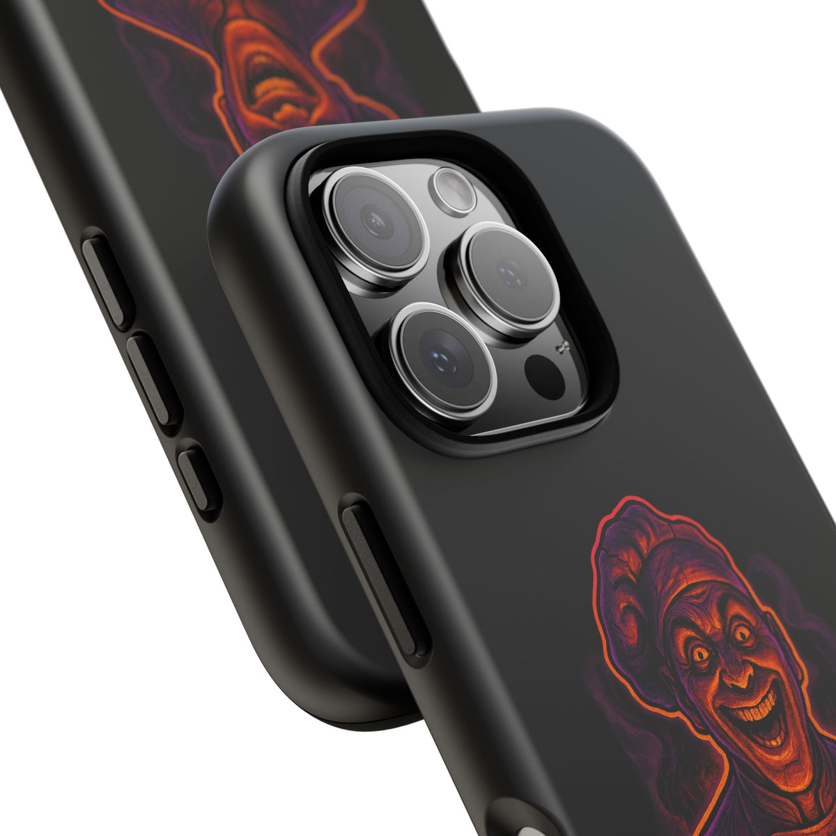 Phone Case — "Kiss the Chef" Neon Horror Chef Design