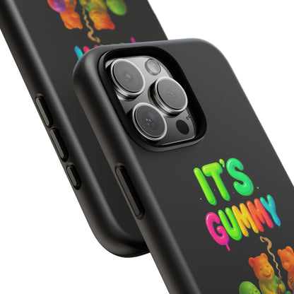 It's Gummy Nummy Time Phone Case — Colorful Gummy Bears Protective Case