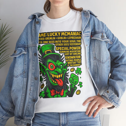 Lucky McManiac – Mischievous Goblin-Leprechaun Hybrid T-Shirt