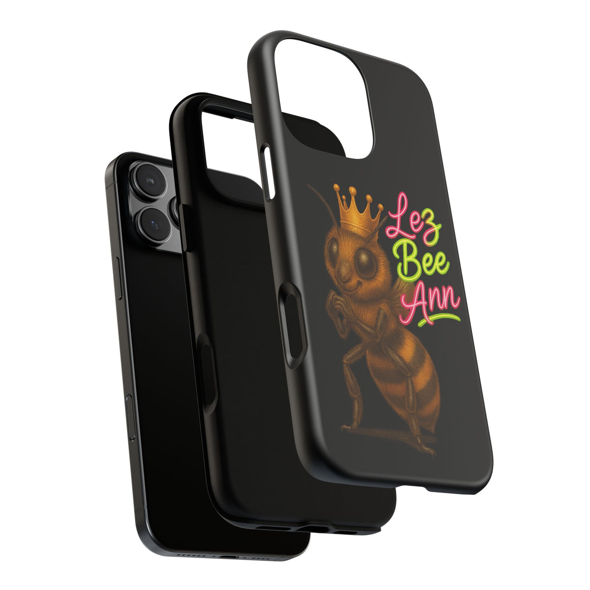 Phone Case — 'Lez Bee Ann' Queen Bee Tough Protective Cover