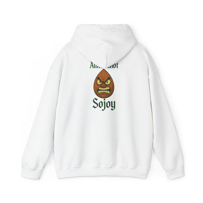 Angry Almond Hoodie - Tropical Humor Graphic Sweatshirt