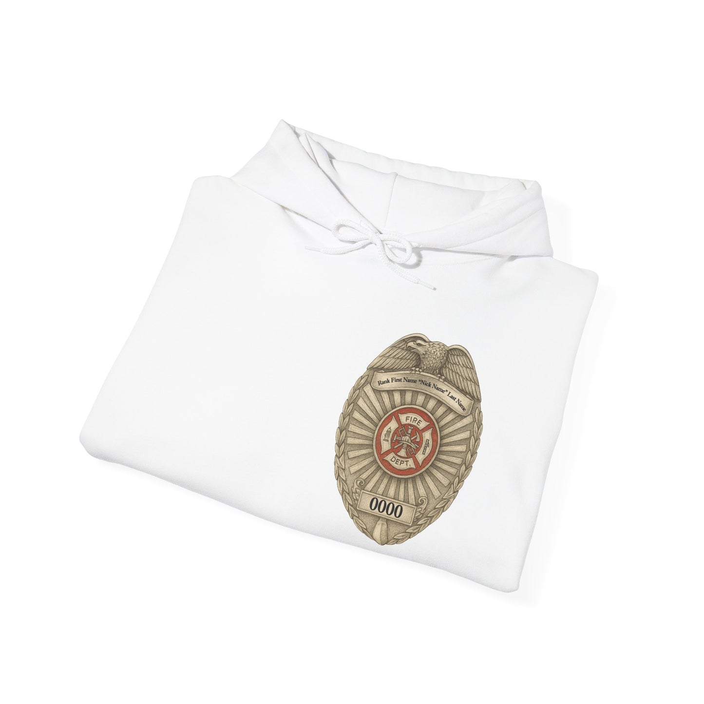 Flames Test Metal Firefighter Hoodie