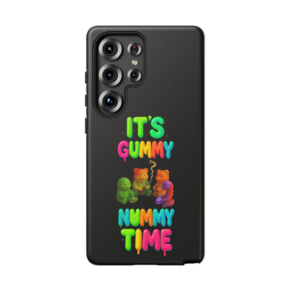 It's Gummy Nummy Time Phone Case — Colorful Gummy Bears Protective Case