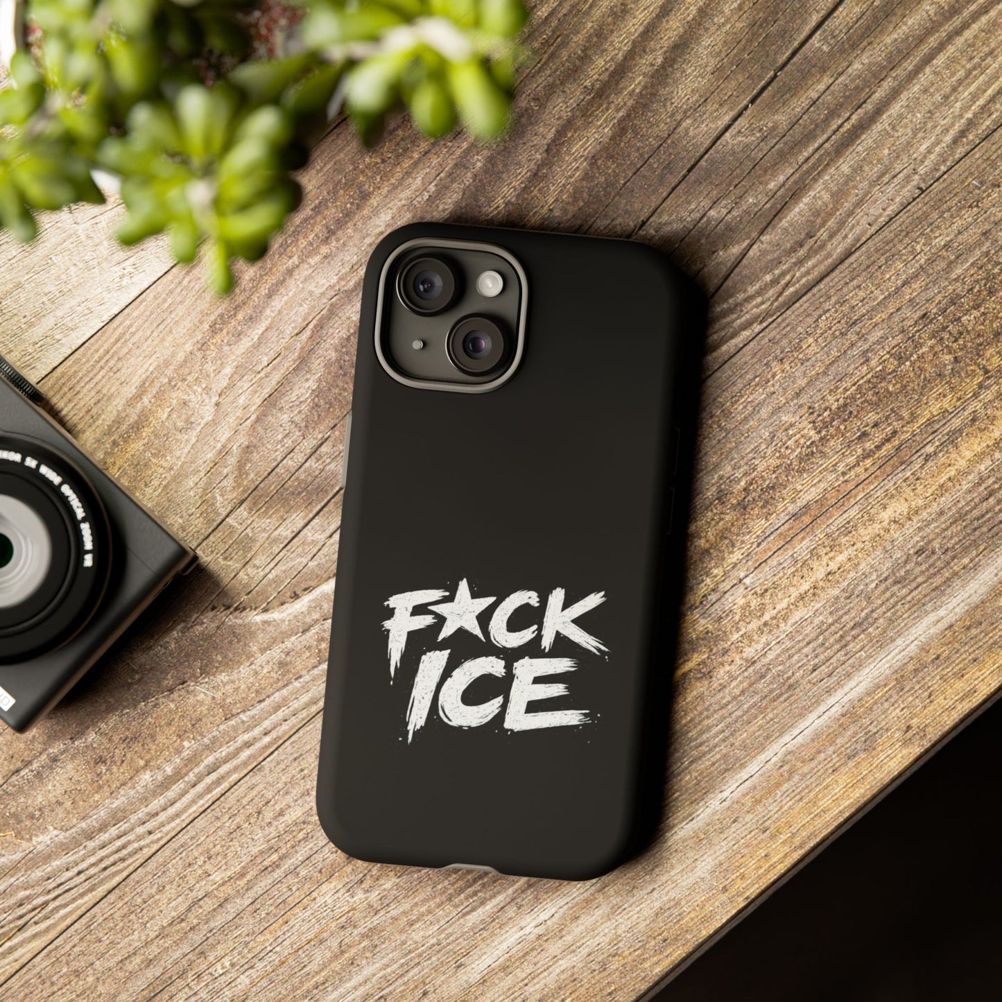 Phone Case — “F*ck ICE” Bold Anti-ICE Protest Design