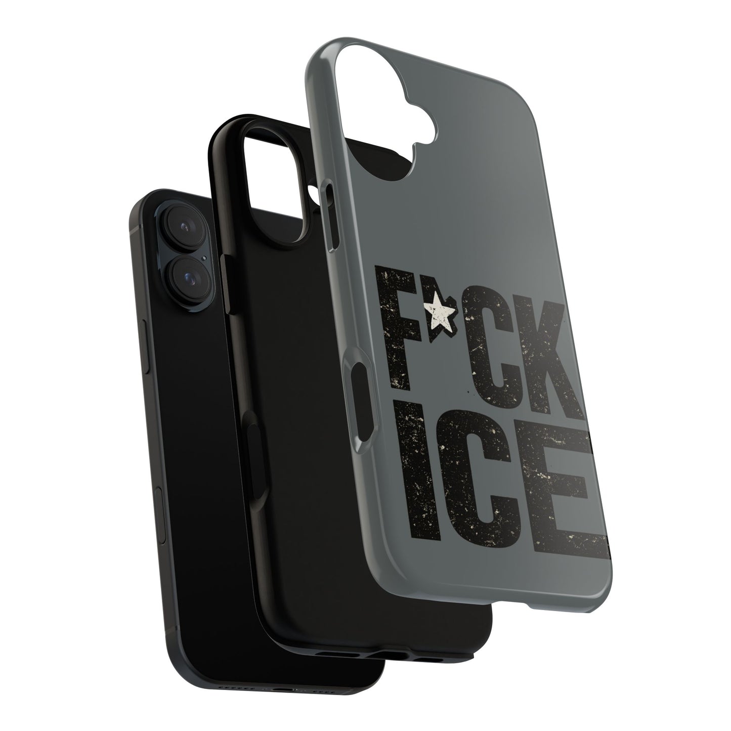 Phone Case — “F*CK ICE” Bold Protest Protective Case