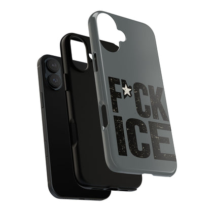 Phone Case — “F*CK ICE” Bold Protest Protective Case