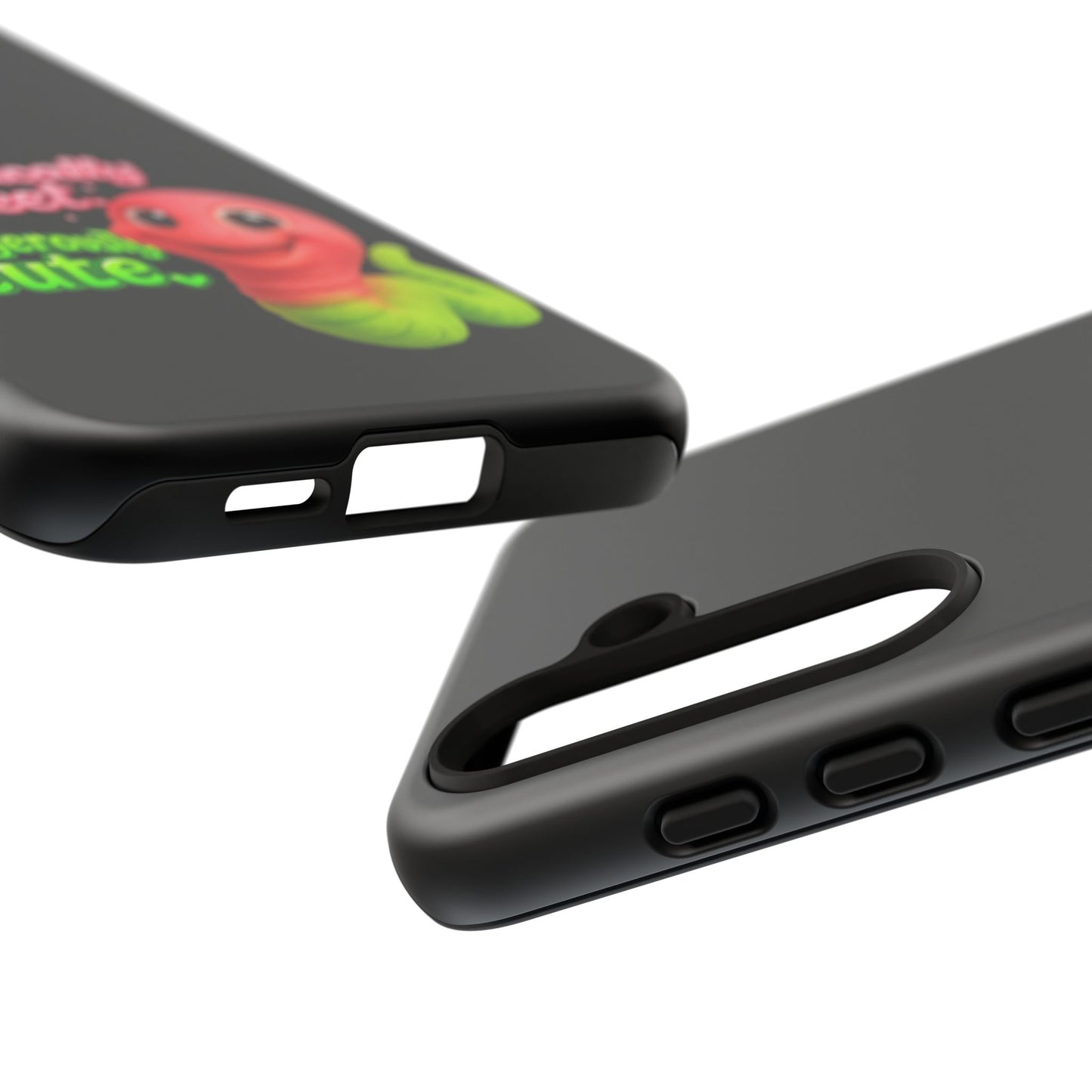 Phone Case — "Hiss-tically Sweet, Dangerously Cute" Worm Design
