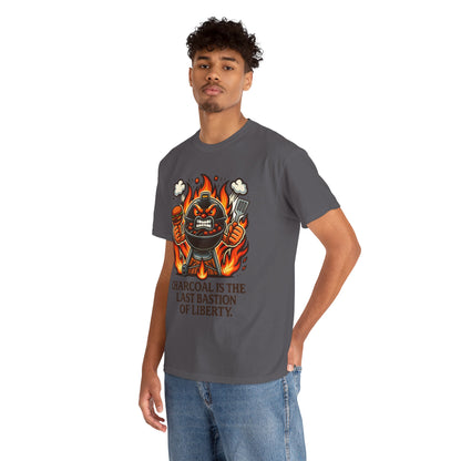 Charcoal Liberty – Angry Grill BBQ Patriot Tee
