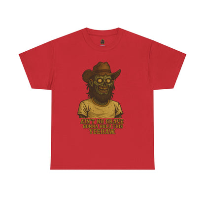 Ain't No Grave Zombie Cowboy Tee | Horror Country Graphic Shirt
