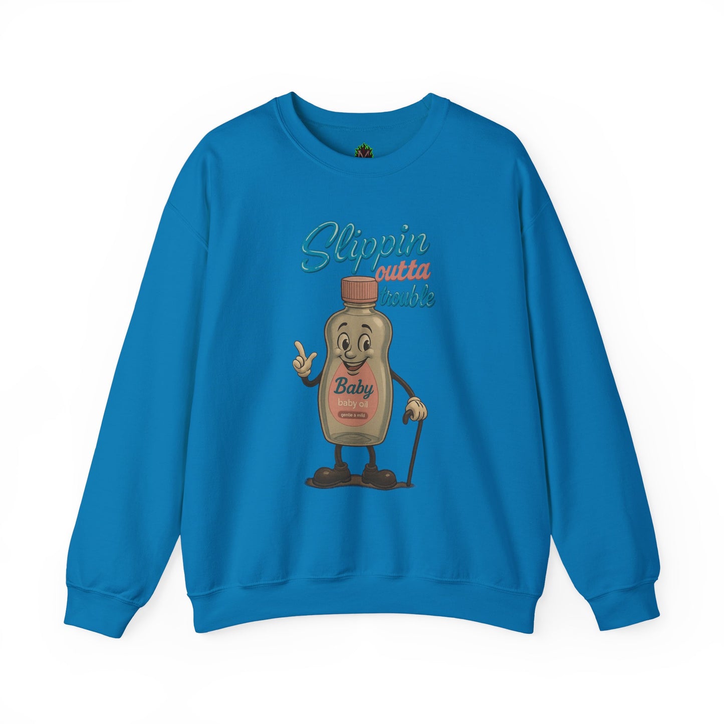 Slippin’ Outta Trouble Crewneck Sweatshirt