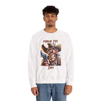 Make My Day Cowboy Crewneck