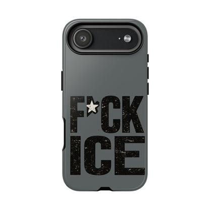 Phone Case — “F*CK ICE” Bold Protest Protective Case