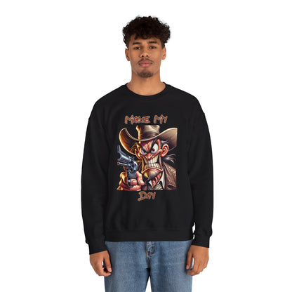Make My Day Cowboy Crewneck