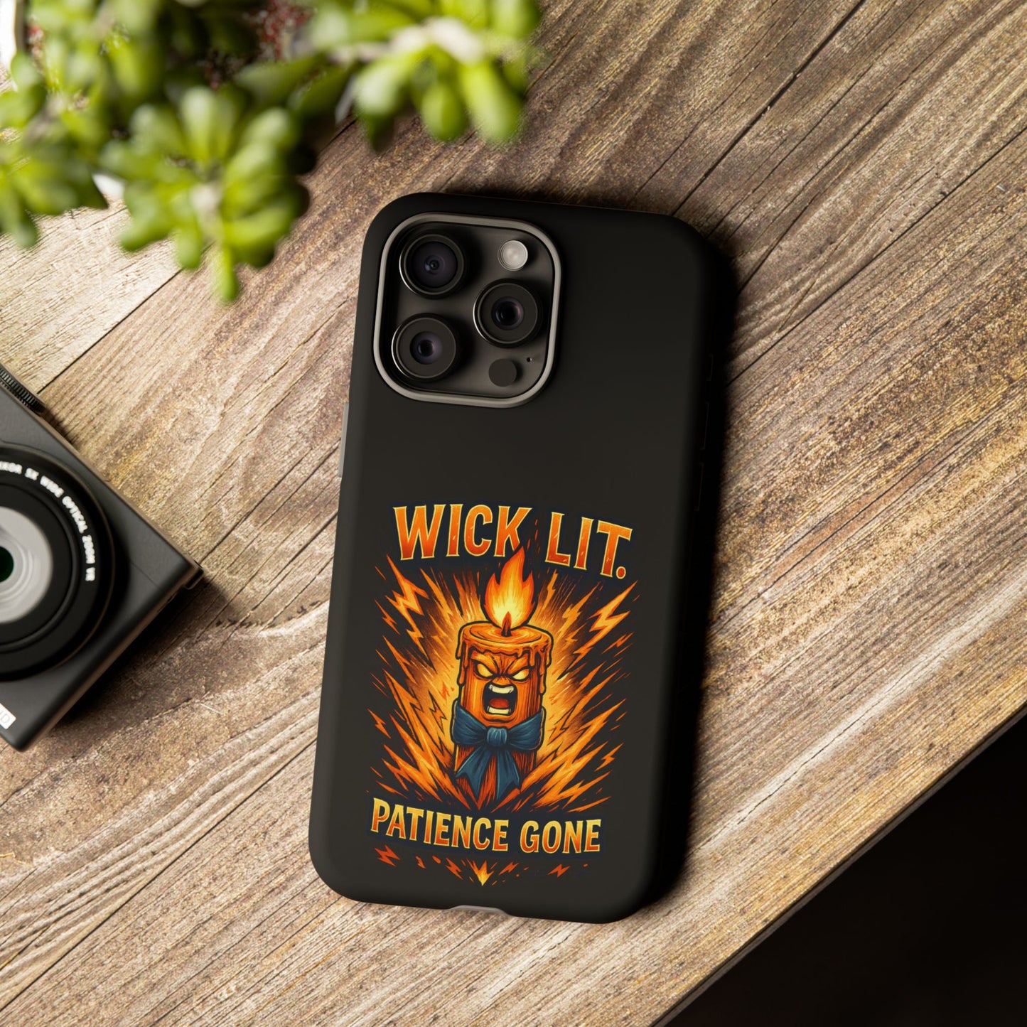 Wick Lit Patience Gone Phone Case
