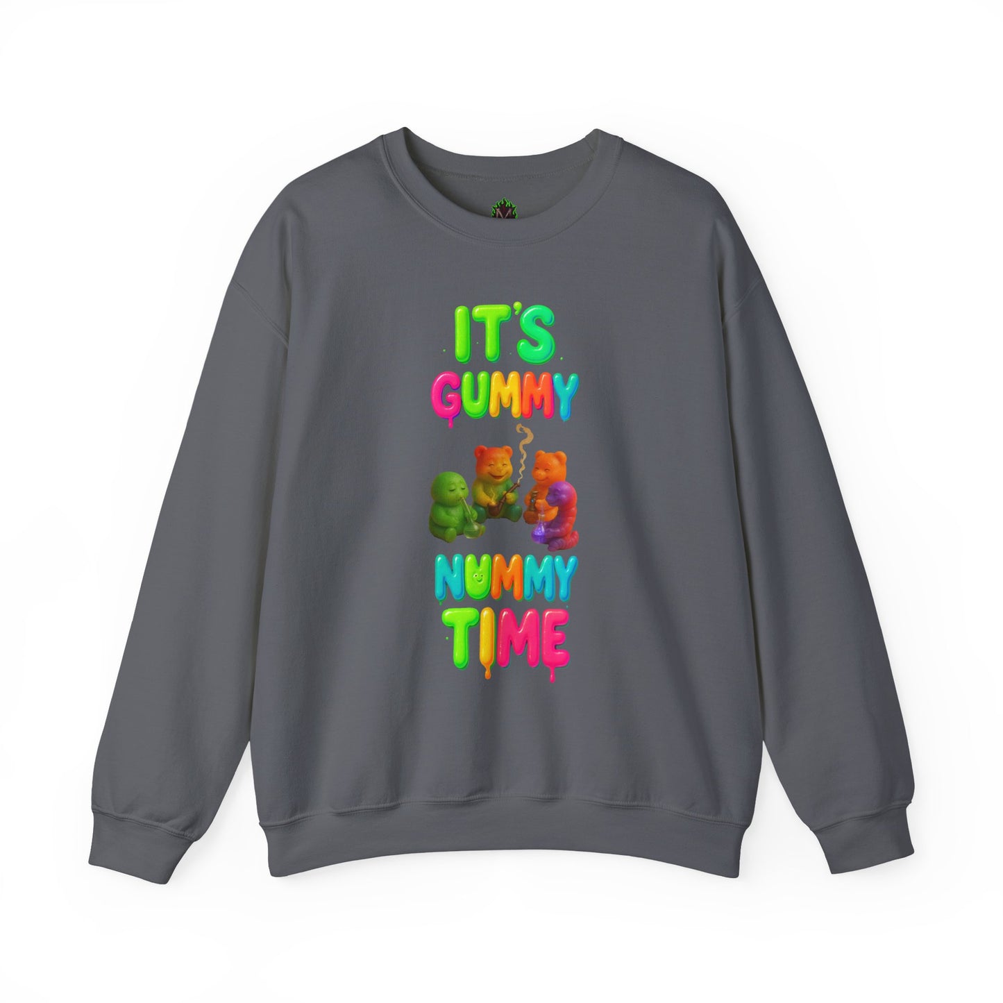 It’s Gummy Nummy Time Crewneck Sweatshirt