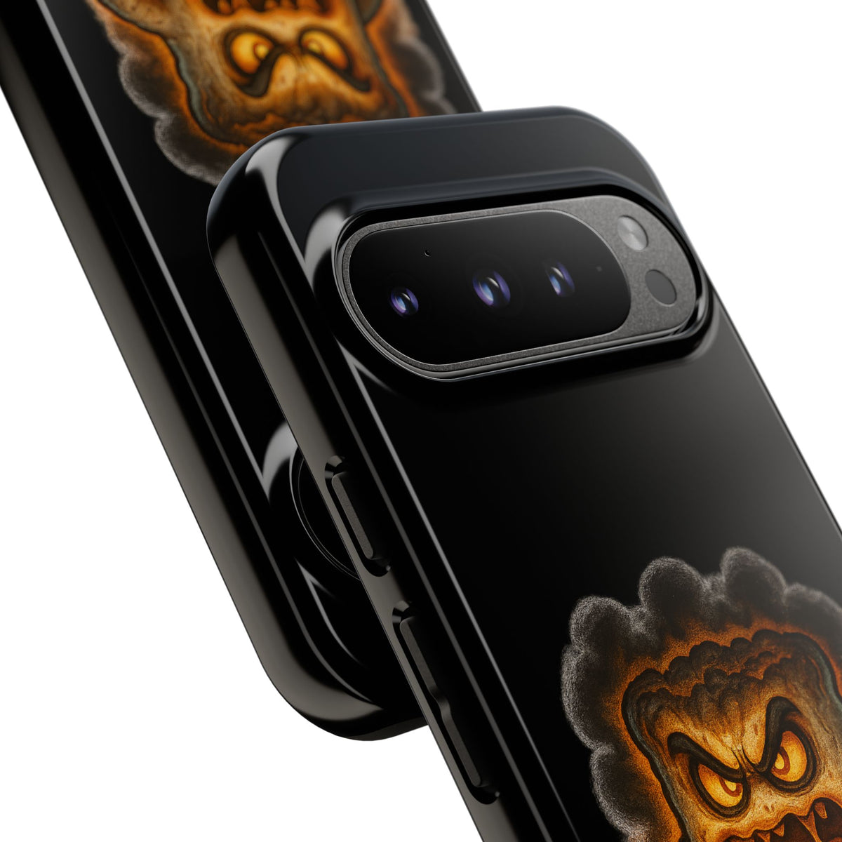 Phone Case — 'Try Me, I Dare You' Angry Lava Monster Graphic