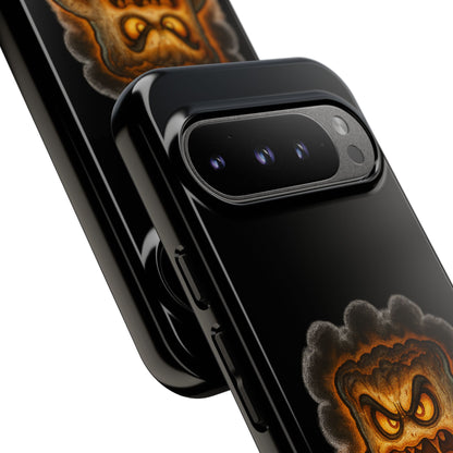 Phone Case — 'Try Me, I Dare You' Angry Lava Monster Graphic