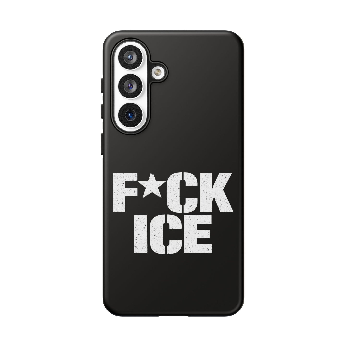 Phone Case — “F*CK ICE” Bold Protest Protective Cover