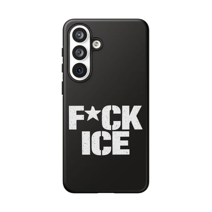 Phone Case — “F*CK ICE” Bold Protest Protective Cover
