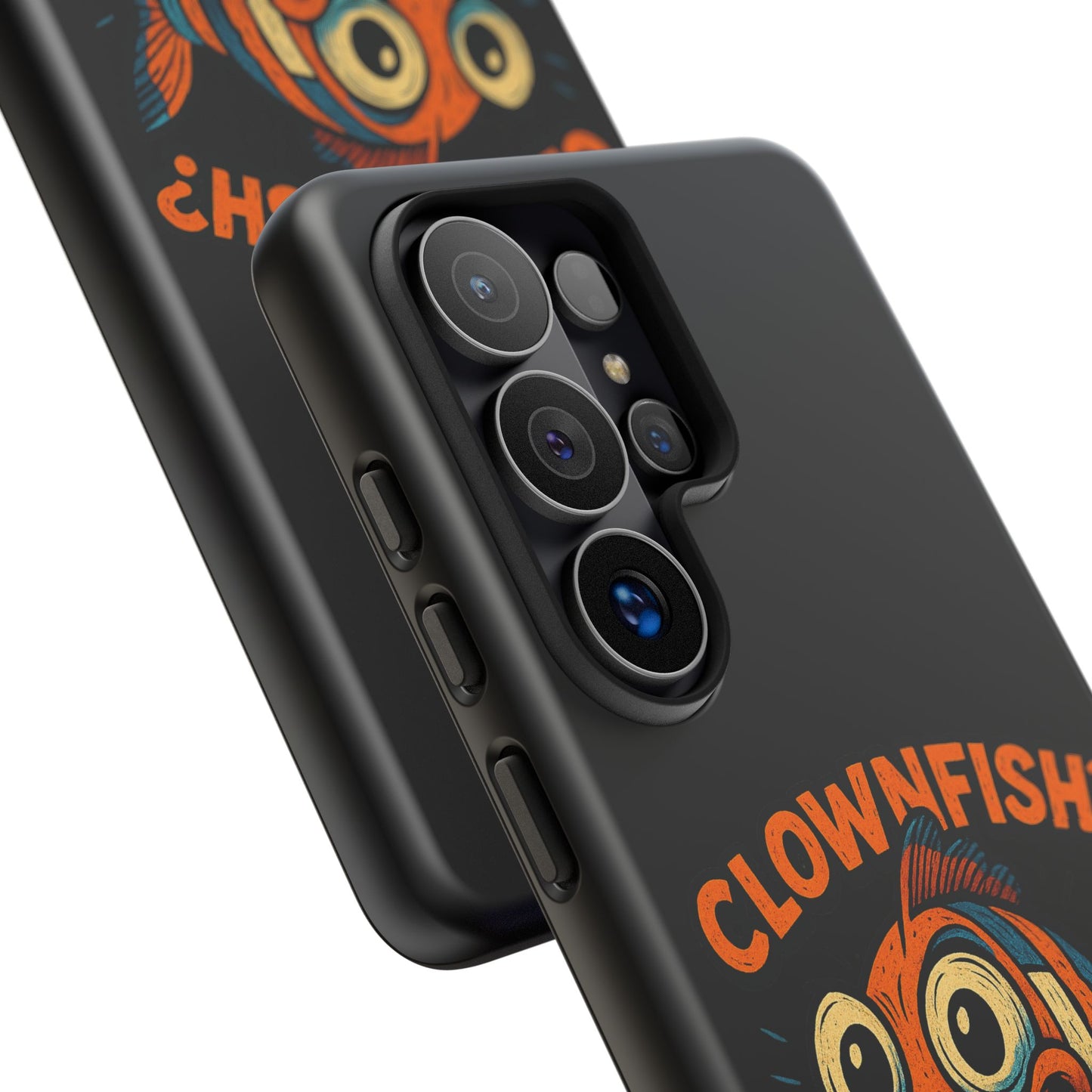 Phone Case — “Clownfish? I’m a Killer Joke.” Funny Creepy Fish Graphic