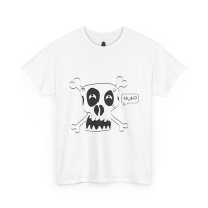 "Huh?" Confused Skull T-Shirt