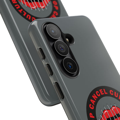 Phone Case — "Stop Cancel Culture Now" Graphic Tough Protective Case