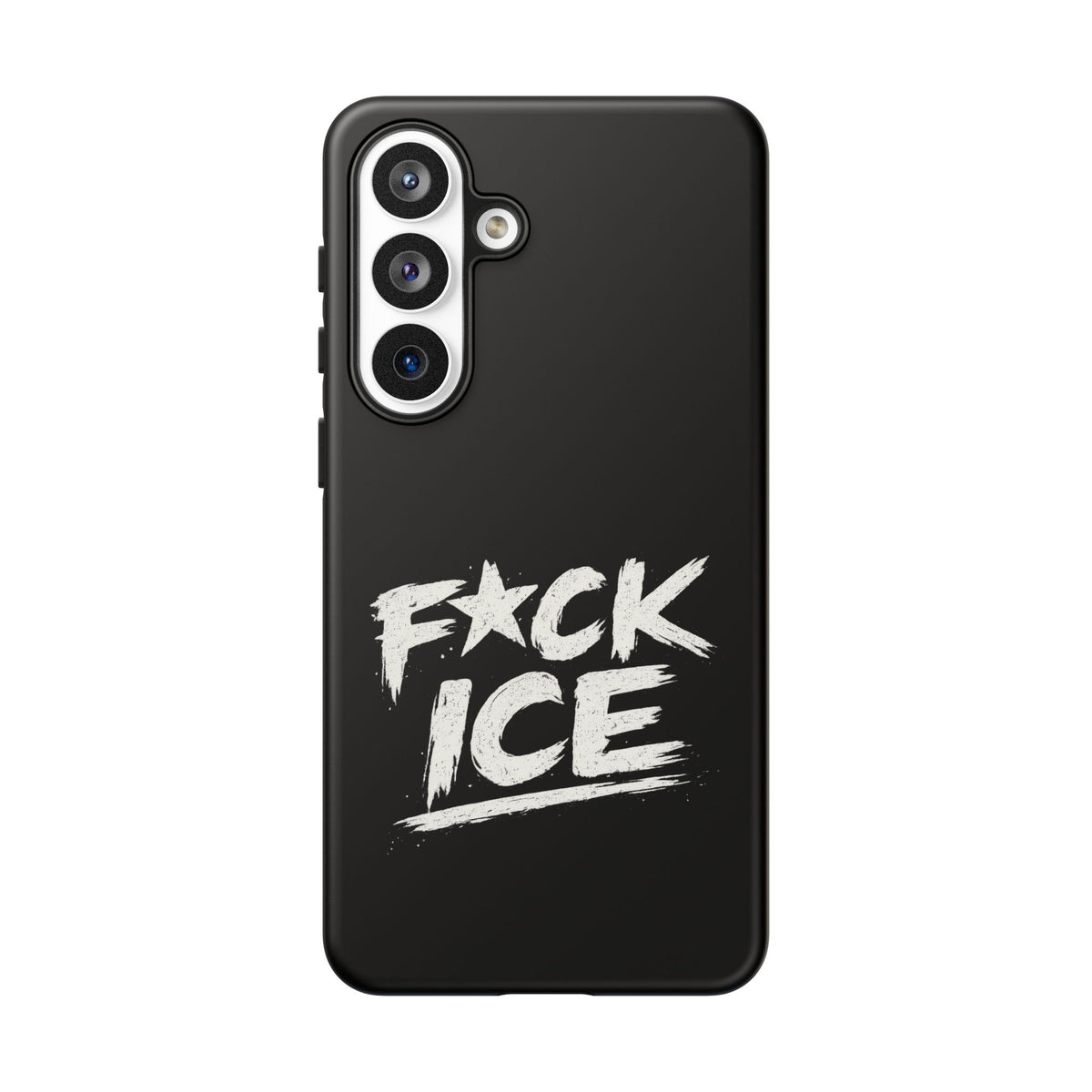 Phone Case — “F*ck Ice” Bold Protest Graphic Protective Case
