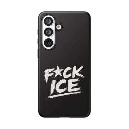 Phone Case — “F*ck Ice” Bold Protest Graphic Protective Case