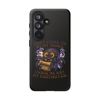 Phone Case — Fiery One-Eyed Demon with "I See Your Soul... And It's Disappointing"