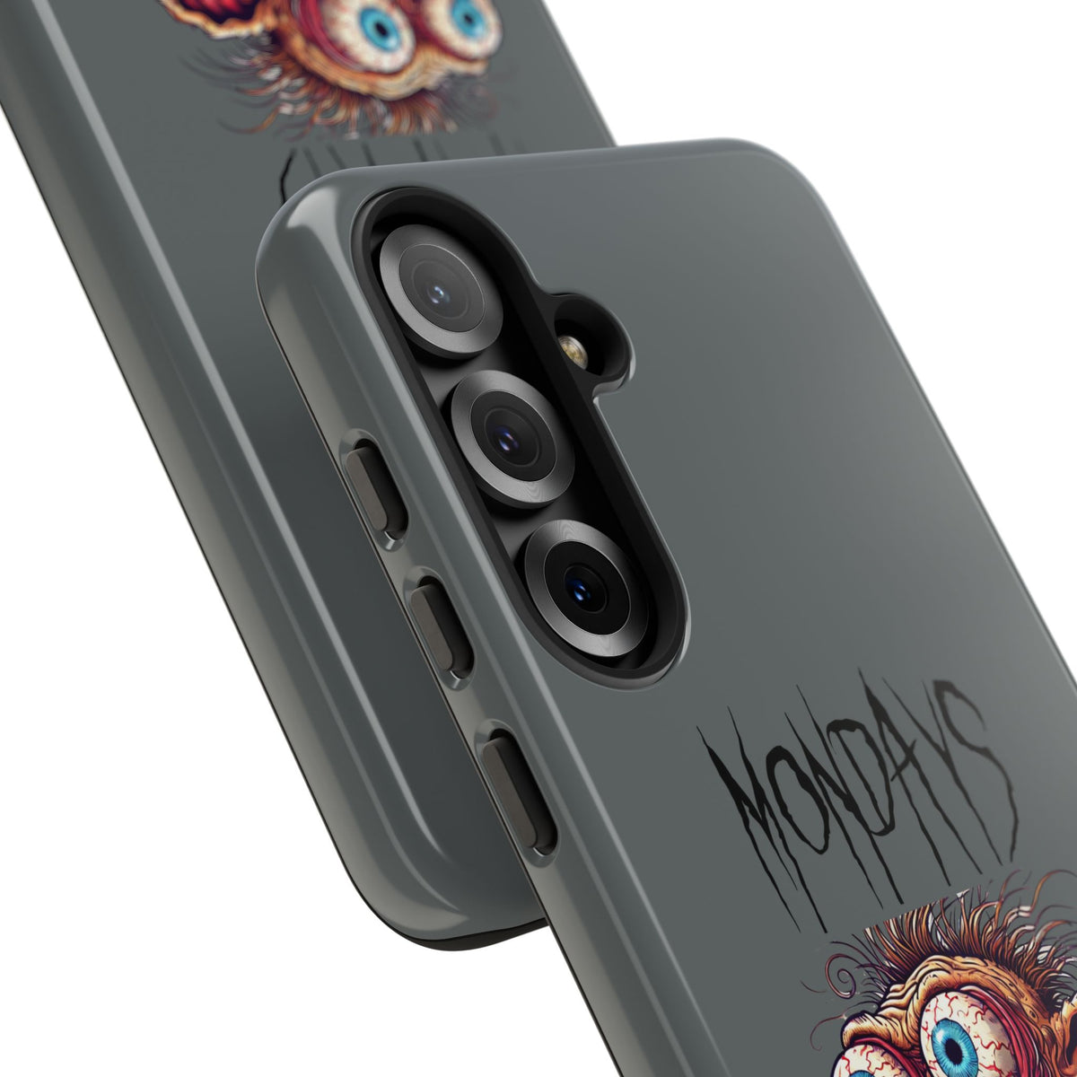 Mondays Zombie Character Phone Case – Funny Groggy Coffee Phone Cover