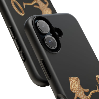 Phone Case - ‘This is Marriage’ Gold Ring Cartoon Design