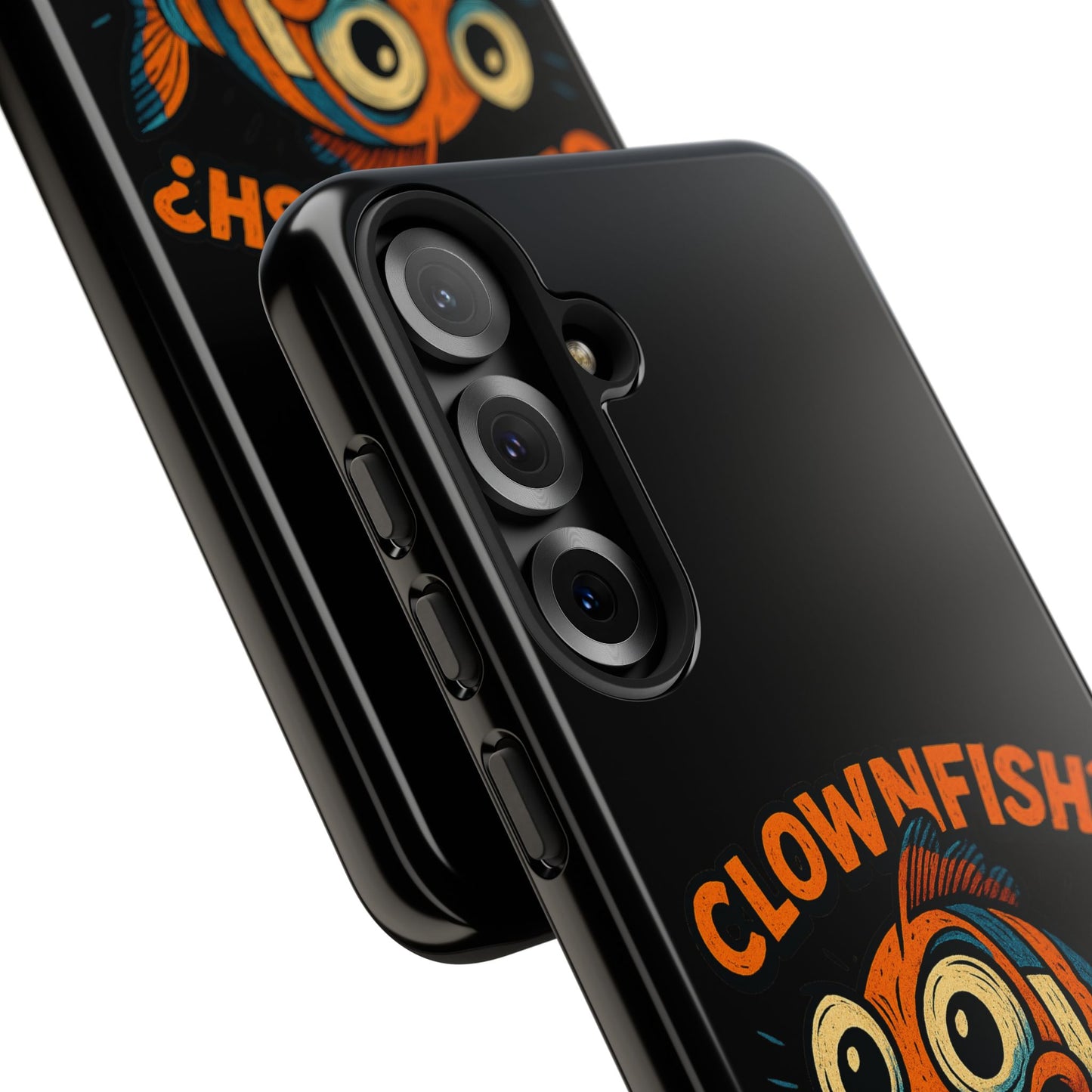 Phone Case — “Clownfish? I’m a Killer Joke.” Funny Creepy Fish Graphic