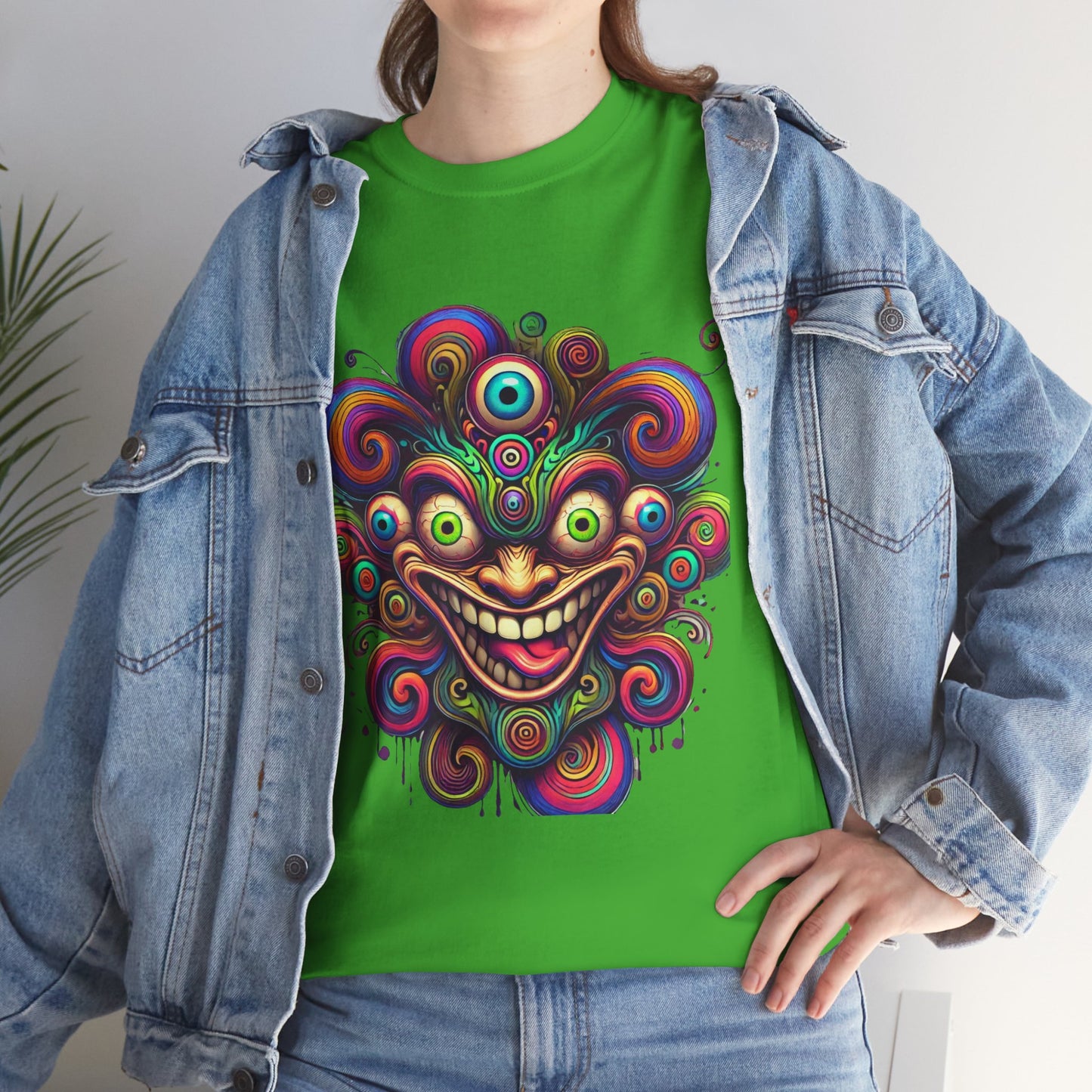 "Mind-Bending Smile" Psychedelic Fantasy T-Shirt