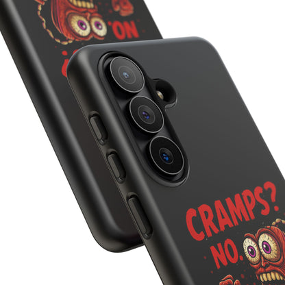 Phone Case — "Cramps? No, Wrath!" Retro Hot-Pepper Graphic