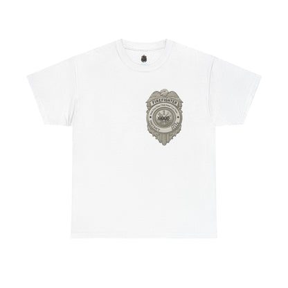 Not All Heroes Stand Tall – Firefighter Tribute Tee