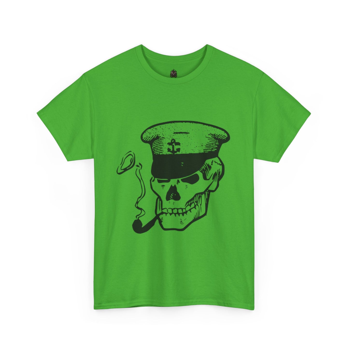 Dead Admiral Skull – Smoking Sailor Skeleton Tee