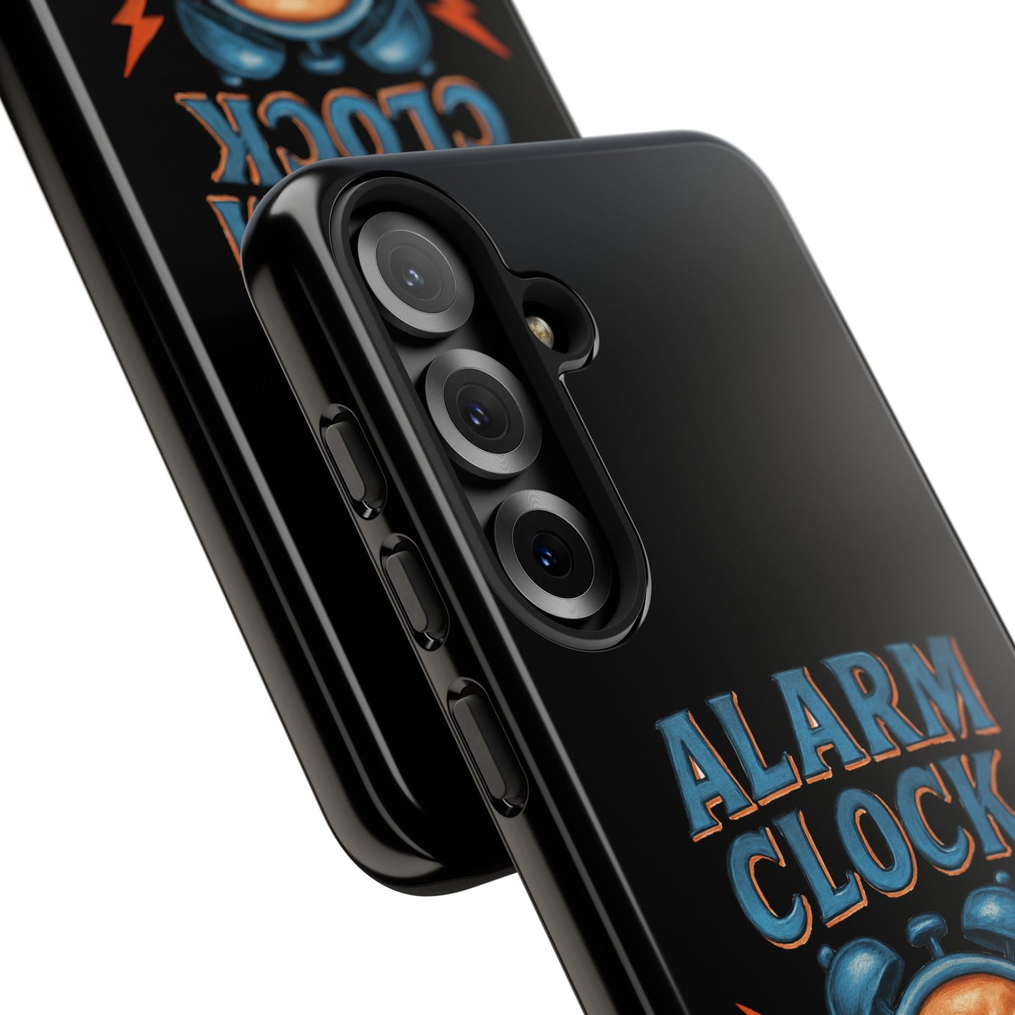 Phone Case — "Alarm Clock" Retro Screaming Clock Protective Cover