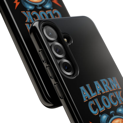 Phone Case — "Alarm Clock" Retro Screaming Clock Protective Cover