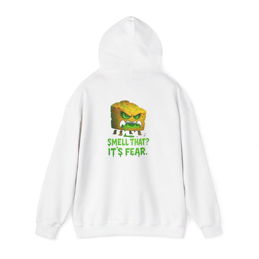 Hoodie — 'Smell That? It's Fear.' Angry Scent Sponge Graphic Hoodie